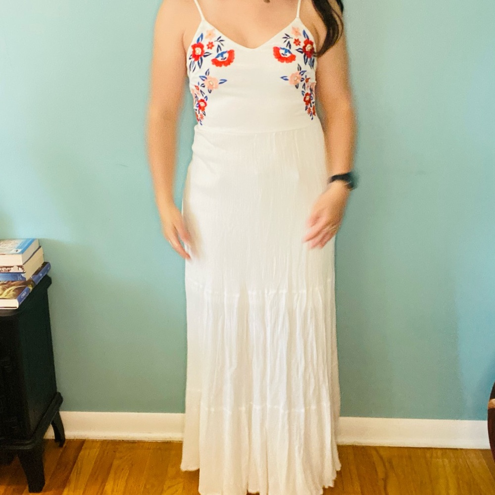 White summer dress